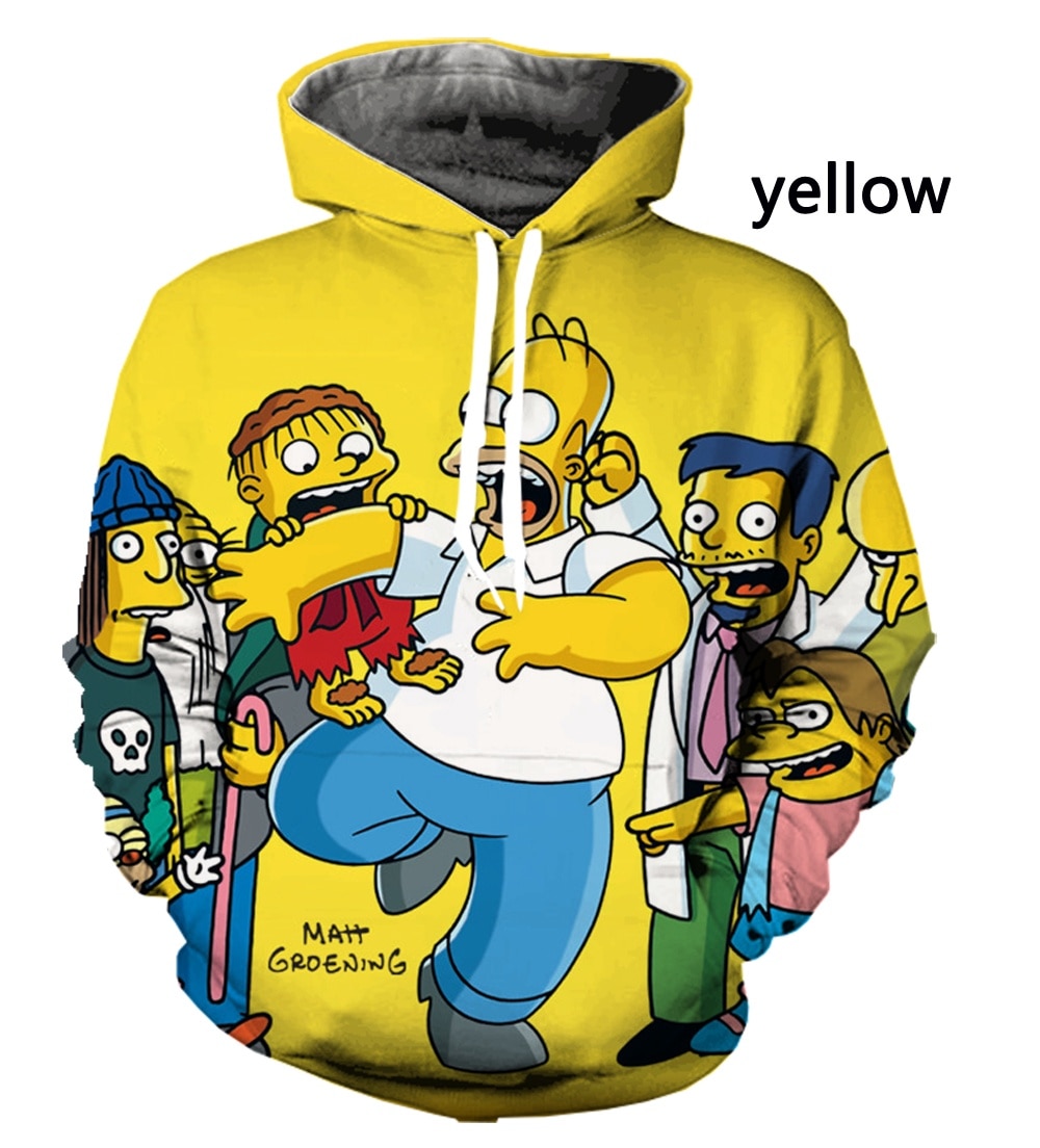 The simpsons sales hoodie