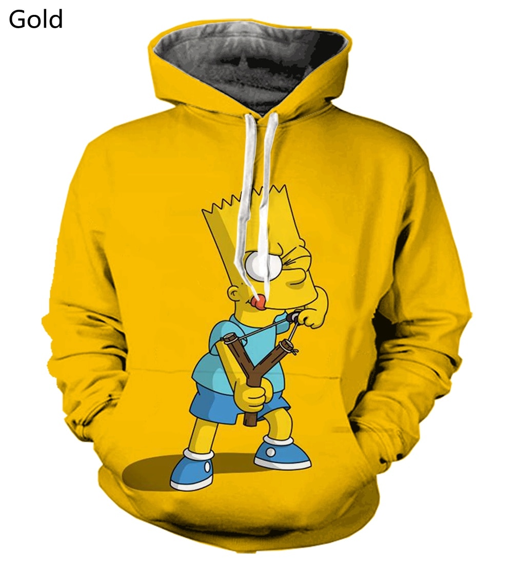 2022 New The S Simpsons Printed Men Women 3D Sweatshirts Sweatshirts Quality Hooded Jacket Novelty Streetwear 6 - The Simpsons Shop