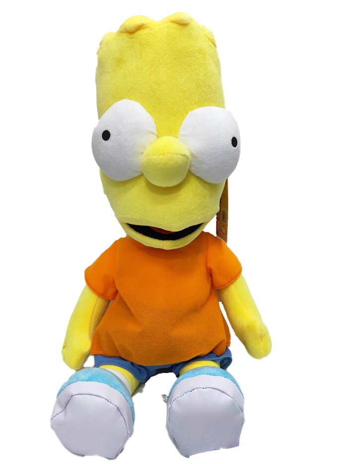 22 55cm The Simpsons Homer J Simpson Marge Simpson Bart Simpson Kawaii kids Toys Plush Birthday 3 - The Simpsons Merch