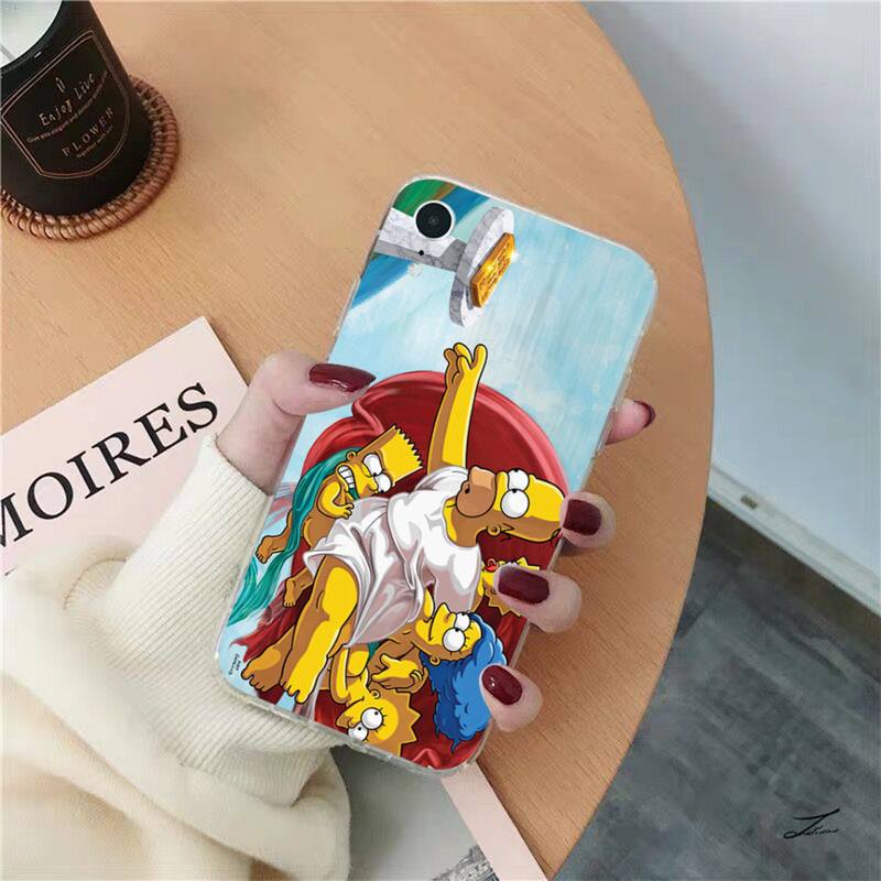 Disney The Simpsons Phone Case for iPhone 11 12 pro XS MAX 8 7 6 6S 1 - The Simpsons Merch