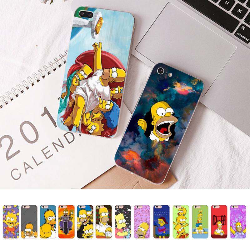 Disney The Simpsons Phone Case for iPhone 11 12 pro XS MAX 8 7 6 6S 6 - The Simpsons Shop