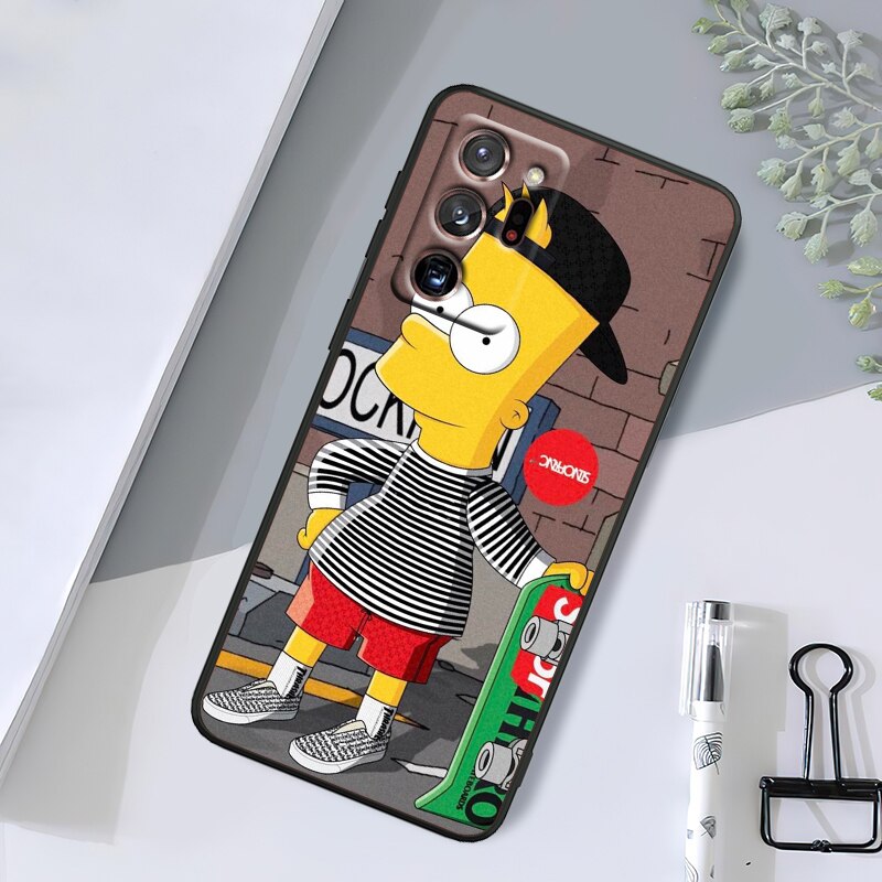 Kid The Simpson Disney For Samsung Note 20 Ultra 10 Pro Lite 9 8 F52 F42 5 - The Simpsons Merch