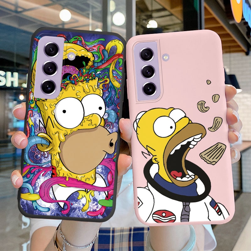 The Simpsons Boy Case For Samsung S21 Ultra S 21 Plus Lite FE TPU Cover Soft 6 - The Simpsons Shop
