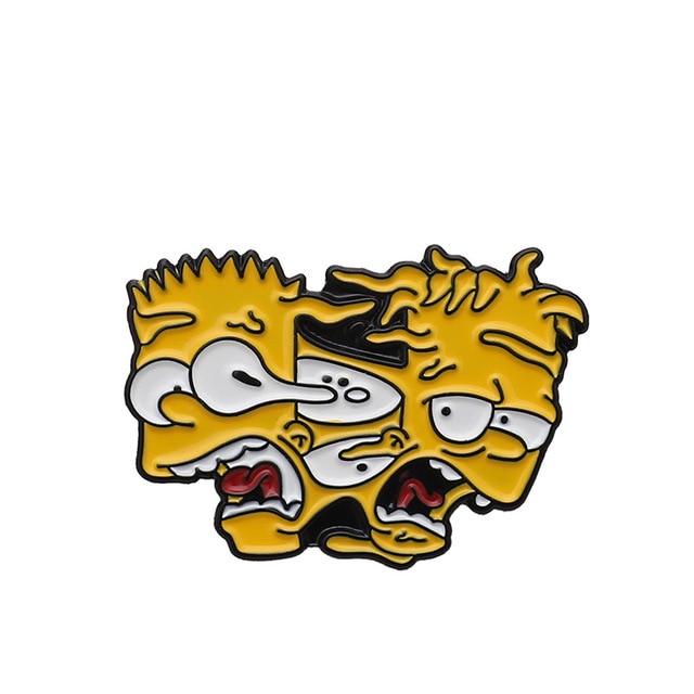 Comedy Anime TV Homer Simpson Series Enamel Pins Brooch Lapel Badges Cartoon Funny Jewelry Gift for 23 1.jpg 640x640 23 1 - The Simpsons Shop