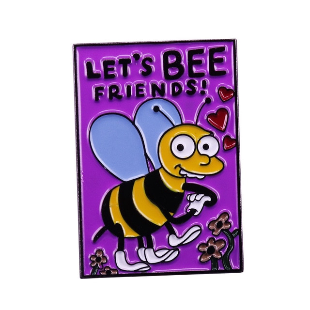 the-simpsons-pins-the-simpsons-lets-bee-friends-pin