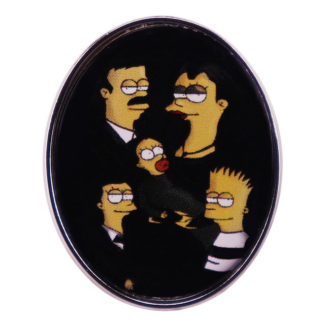 the-simpsons-pins-the-simpsons-family-black-frame-art-pin