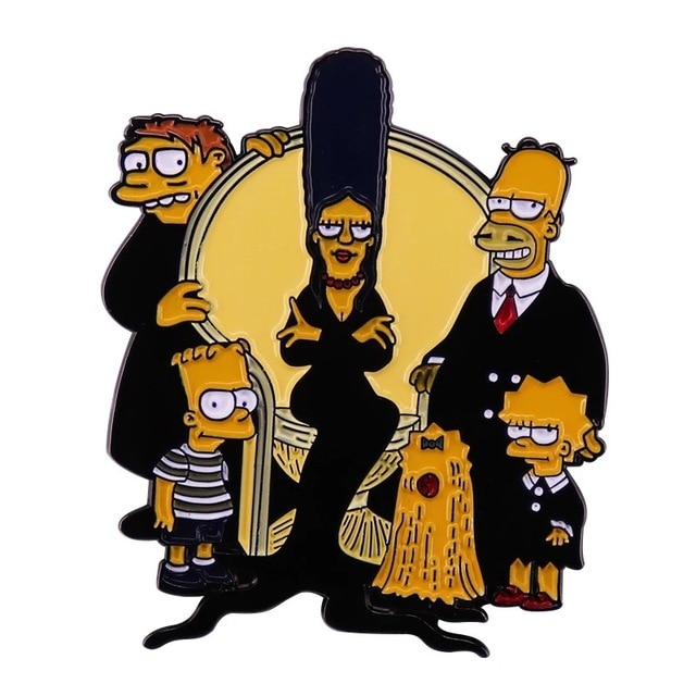 the-simpsons-pins-the-simpsons-wednesday-family-pin