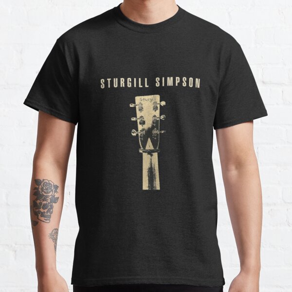 the-simpsons-t-shirts-sturgill-simpson-classic-t-shirt